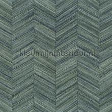 Ocotea vert imperial papier peint Casamance stress 