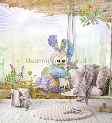 Knijntje fototapet 1659 The Great Zoo 2 Atlas Wallcoverings