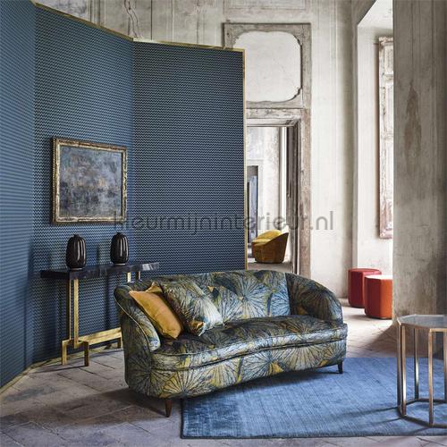 Oblique Smoked Pearl wallcovering 312812 The Muse Zoffany