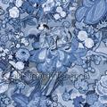 Rendezvous Tokyo Blue Ming Blue papel pintado MO3012 flores Motivos