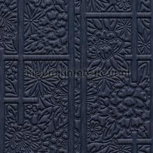 Shoji Blossom Denim behang MO3030 bloemen Arte