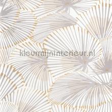 Cabaret beige lin wallcovering Casadeco Vintage- Old wallpaper 