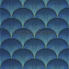 Broadway bleu indigo tapeten Casadeco Twenties TWNT88666566