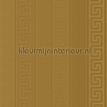 Streifenmuster-metallic-gold behang Versace wallpaper Zoom 