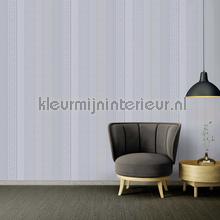 Streifenmuster-silber-grau-metallic behang Versace wallpaper klassiek 