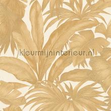 Palmen gold effect behaang Versace wallpaper van vruuger 