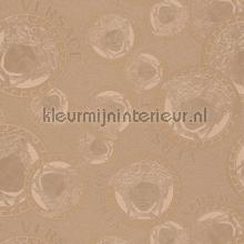 Medusa-muster-kupfer-metallic behang Versace wallpaper Versace 5 384612