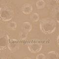 Medusa-muster-kupfer-metallic behang 384612 klassiek Stijlen