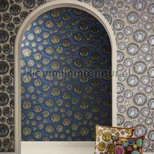 Medusa-logo-mit-glanz-effekt-beige wallcovering Versace wallpaper Versace 5 386114