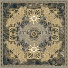 Ornament-und-dschungel-motiv-schwarz papel pintado Versace wallpaper Vendimia Viejo 