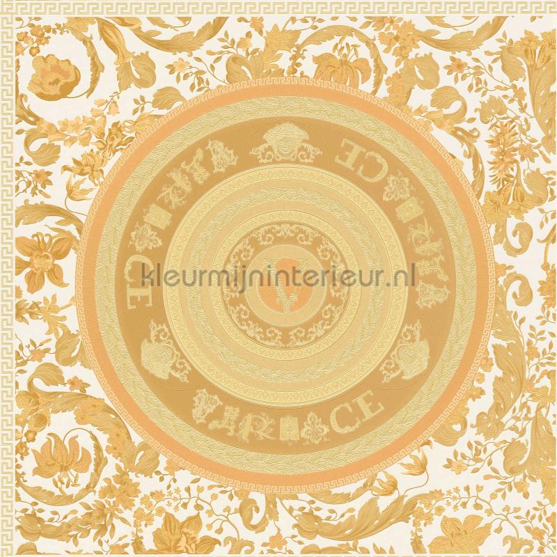 Marken-design-gold-creme behang 387054 klassiek Versace wallpaper