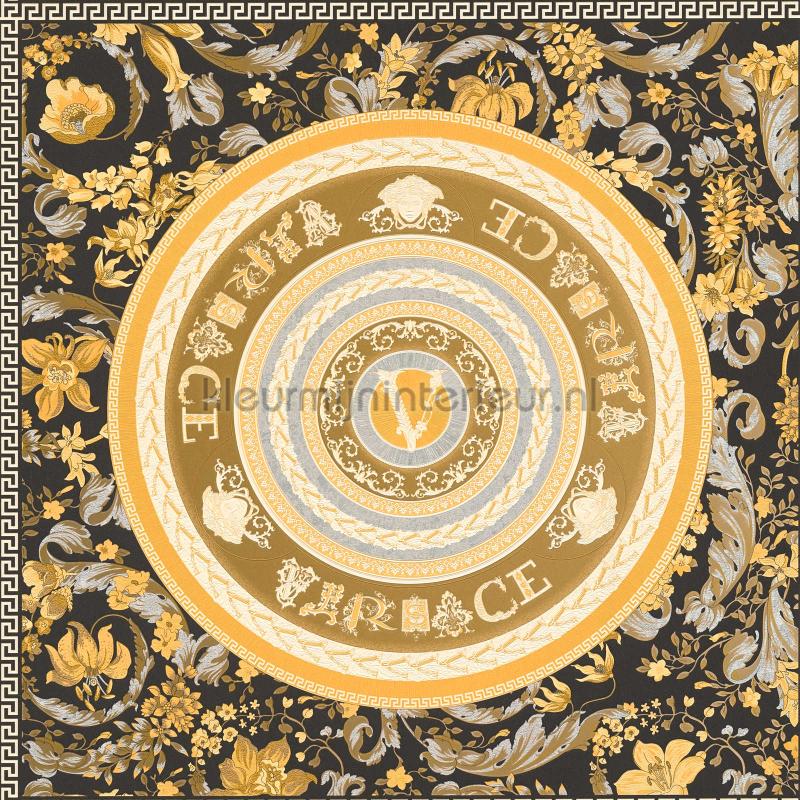Marken-design gold und silber behang 387055 klassiek Versace wallpaper