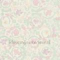Blumenranken-ornament-bunt-metallic behang 387062 klassiek Stijlen
