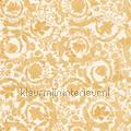 Blumenranken-ornament-creme behang 387064 klassiek Stijlen