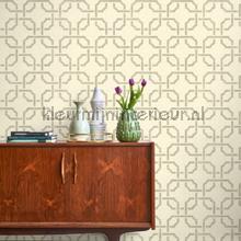 Philharmonique vert de gris tapet Casadeco Vintage Gamle 