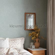 Sigfrid indigo blue wallcovering Sandberg Vintage- Old wallpaper 