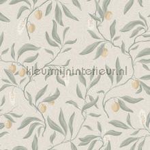 Vinnie sage green wallcovering Sandberg Vintage- Old wallpaper 