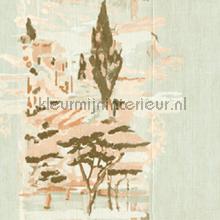 Mediterranee Mademoiselle provence papel pintado Elitis Volver VP-924-01