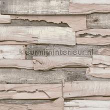 Plain 1 karakter hout behang Hookedonwalls Modern Abstract 