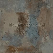 Plain 3 gewolkt betonlook wallcovering Hookedonwalls Vintage- Old wallpaper 