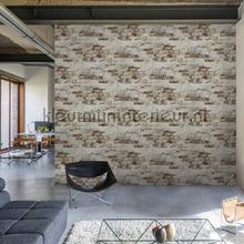 Print 8 verweerde muur behang Hookedonwalls Industrieel 