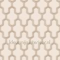 Geometric cream papel pintado WF121022 Wall Fabric Dutch wallcoverings