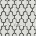 Geometric whiteblack papel pintado WF121024 Wall Fabric Dutch wallcoverings