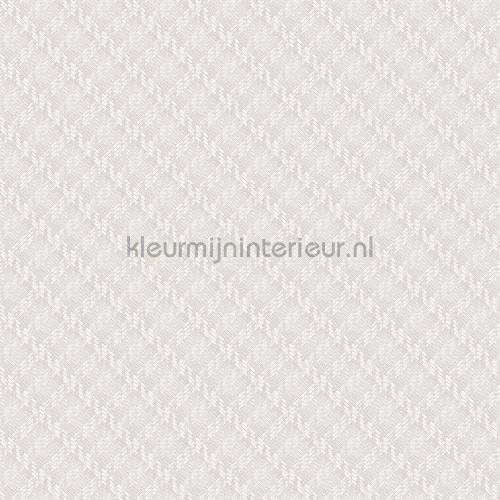 Chevron white tapet WF121041 Wall Fabric Dutch Wallcoverings