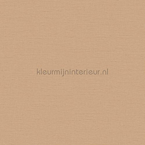 Linen brown behang WF121060 uni kleuren Dutch Wallcoverings