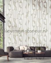 Tapestry White linen fottobehaang Eijffinger _intrieur 