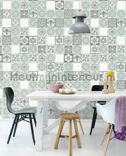 Tiles Mosaic tapet Eijffinger Vintage Gamle 