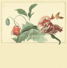 Tulip and poppy Cream photomural Eijffinger Trendy Hip 