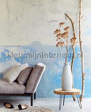 Wheaterd wall Blue grey fototapeten Eijffinger PiP studio wallpaper 