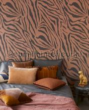 Zebra Blush fotomurais Eijffinger telhas 