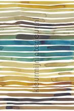 Aqua stripe Ochre fototapeten Eijffinger PiP studio wallpaper 