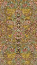 Kashmir saffron wallcovering Eijffinger Vintage- Old wallpaper 