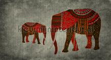 Nairobi 4 fotomurais AS Creation telhas 