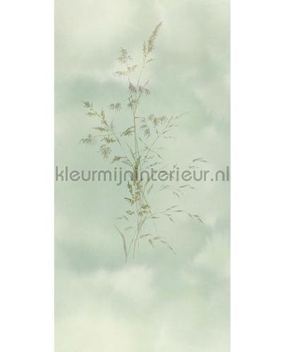 Aqua Twigs Celadon fototapeten 300904 Waterfront Eijffinger