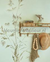 Aqua Twigs Celadon fotomurales Eijffinger PiP studio wallpaper 