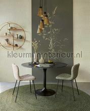 Aqua Twigs Dark Olive fotobehang 300905 Modern - Abstract Eijffinger