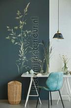 Aqua Twigs Denim behang Eijffinger Waterfront 300906