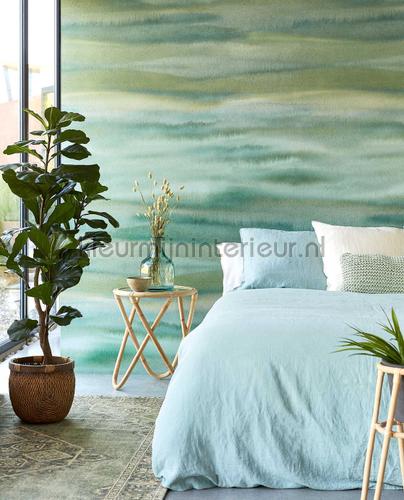 Waterwalll Green fotomurali 300907 Moderno - Astratto Eijffinger