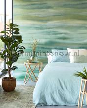 Waterwalll Green fotomurales Eijffinger PiP studio wallpaper 