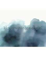 Aquarelle Blue fotomurales Eijffinger PiP studio wallpaper 