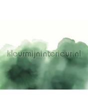 Aquarelle Green fotomurales Eijffinger PiP studio wallpaper 