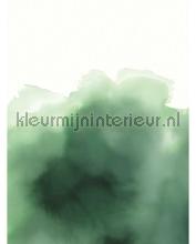 Aquarelle Green fotomurales Eijffinger PiP studio wallpaper 