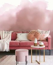 Aquarelle Rose behaang Eijffinger Waterfront 300917