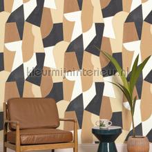 Etoffe beige noir or papier peint Caselio Wallpaper creations 