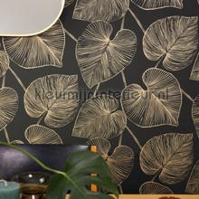 Magistral noir or wallcovering Caselio Vintage- Old wallpaper 