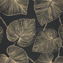 Magistral noir or wallcovering Caselio Vintage- Old wallpaper 